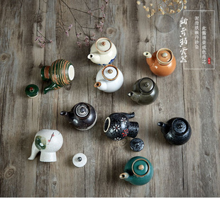 创意和之器日式餐厅餐具手绘陶瓷油壶调料瓶醋瓶酱油瓶调味罐