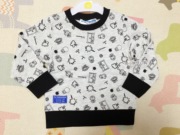  日本进口 机器猫哆啦A梦舒适长袖上衣T恤卫衣秋季