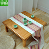 楠竹炕桌实木方桌正方形床上学习桌饭桌榻榻米桌子小茶几飘窗矮桌