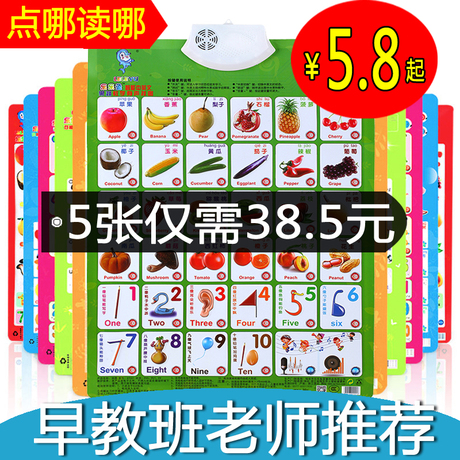 幼儿发声挂图