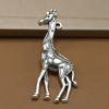  合金长颈鹿吊坠挂件 DIY手工制作串珠项链材料饰品配件