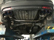 FDR飞龙改装CRV改装排气系统中段尾段回压N鼓跑车音四出 位置