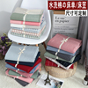 良品床单纯棉水洗棉床笠，单件日式全棉纯色床垫，套素色1.5m1.8米床
