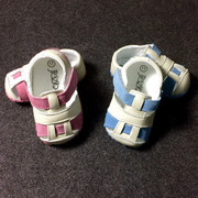婴儿学步鞋凉鞋夏季q7男女童0-3岁宝宝防滑软底包脚趾鞋儿童鞋子