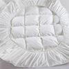 95%1.51.8羽绒床垫子白鹅绒(白鹅绒，)床褥防护乳胶床垫全棉，米全鹅绒床笠