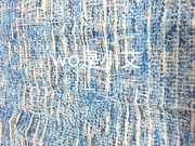 水蓝色外贸混合粗花呢布料粗纺小香风外套专用服装面料纺织