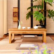 榻榻米桌飘窗桌地台日式矮桌子小茶几炕桌炕，几欧式实木茶艺禅意桌