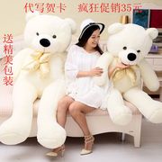 2米1.8大熊公仔泰迪熊猫，毛绒玩具泰迪熊熊抱抱熊，布娃娃女玩具熊