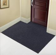 单色地垫防滑蹭土地垫进门口入户门厅脚垫子四叶草卧室客厅地毯门