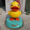 玻璃钢大黄鸭雕塑卡通公仔模型摆件水上公园小黄鸭造型可爱小鸭子