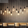 北欧复古工业风led吊灯创意，个性loft咖啡厅，艺术大灯泡餐厅过道灯