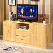 实木电视柜组合松木电视柜，简约储物柜矮柜地柜，卧室柜餐边柜定制款