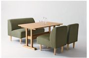 简约现代北欧餐桌家具水曲柳餐桌长方形餐桌