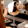 kaman网红化妆镜台式双面高清桌面欧式美容镜子梳妆镜便携美妆镜