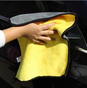汽车毛巾加厚珊瑚绒擦车巾30*40超细纤维车用清洁洗毛巾