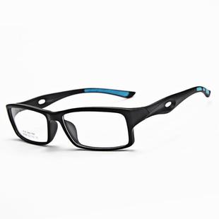 超轻TR90运动款眼镜架  男全框近视眼镜框 防辐射紫外线眼镜 运动