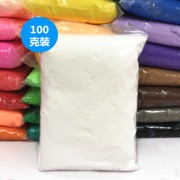 超轻粘土24色彩泥太空泥粘土100g简易包装幼儿园美术立体造型课程