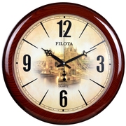 超大50cm夜光客厅卧室会议室电子钟表，万年历(万年历)时尚学校挂钟