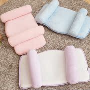 竹纤维儿童枕头 0-1-3岁婴儿定型枕防偏头可调节3D透气防侧翻枕头