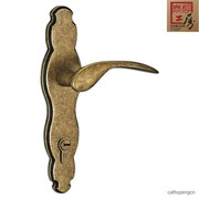 泰好工房泰好铜锁 全铜中式仿古做旧卧室内房大门锁把手TH85-5097