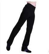 红舞鞋长裤薄棉筒裤，舞蹈休闲瑜伽裤，健身裤运动裤练功长裤2005-b