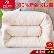 新疆纯棉花垫被一级长绒棉棉絮棉被单人被子冬被全棉保暖加厚