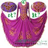 新疆舞演出服装女款成人紫色连衣裙长裙舞台表演出大摆裙子美丽娅