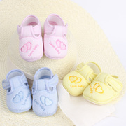 0-1岁宝宝单鞋子布软底春秋季6-12个月男女童不掉婴幼儿学步透气