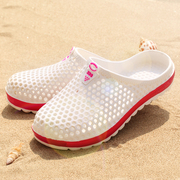 夏季镂空户外鸟巢洞洞鞋超轻男女潮拖鞋包头运动沙滩透气漂流凉鞋