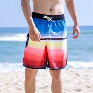 无袖宽松t恤背心短裤，速干沙滩裤情侣沙滩，套装海边蜜月度假夏