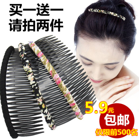 发箍带齿梳韩国
