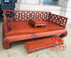 缅甸花梨罗汉床实木家具床套装，组合仿古红木中式明清古典家具