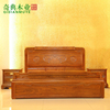 红木家具床 红木床刺猬紫檀1.8米床柜组合 纯实木世家大床