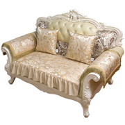 欧式皮沙发垫布艺奢华防滑简约现代客厅组合坐垫，套四季通用可