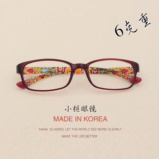 韩国dios小框女款眼镜，带鼻托近视眼镜架女式超轻tr-90板材眼睛框