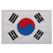 个性臂章胸章迷彩魔术贴韩国国旗贴章衣贴布贴背包贴可定制