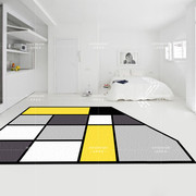 个性简约异形不规则方块，地毯创意北欧时尚，客厅茶几卧室地毯垫
