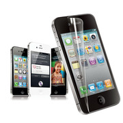 apple苹果iphone4s贴膜5s手机，前后磨砂膜，五代5sec高清三段背膜pet