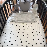 婴儿童针织棉床笠，纯棉床单儿童床垫，套宝宝床罩婴儿床上用品定制
