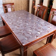 桌布防水免洗防油防烫餐桌，垫茶几桌布，方形软玻璃水晶板透明桌垫