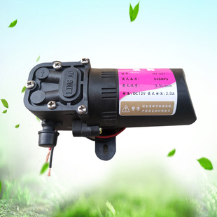 农用电动喷雾器专用水泵12v压力水泵微型高压水泵隔膜泵
