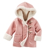 国内美国采购OSHKOSH童装女婴女宝宝仿皮草外套大衣