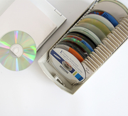 安尚actto韩国cd盒cd包大容量CDC50K收纳盒 光碟光盘收纳cd架