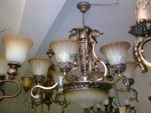 欧式吊灯客厅简欧灯，复古铁艺树脂卧室，餐厅大厅灯田园简约北欧灯具