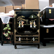扬州漆器厂现代中式新古典家具柜子玄关柜门厅柜鞋柜装饰柜