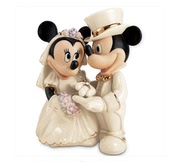 Lenox Mickey Minnie米奇米妮结婚新婚求婚陶瓷装饰摆件
