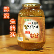 比亚乐蜂蜜生姜茶1150g韩国柚子茶系列蜜炼姜茶蜜酱水果果味冲饮