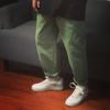 MOODSTU x PREPPY CHINO (GREEN)PANTS #斜纹直筒绿裤#可卷边