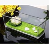 透明水培玻璃花盆花瓶，乌龟缸长方形缸s缸，植物花器绿萝水仙