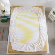 纯色床笠单件防滑床罩套床垫套1.51.8m2.0米床棕垫席梦思保护套
